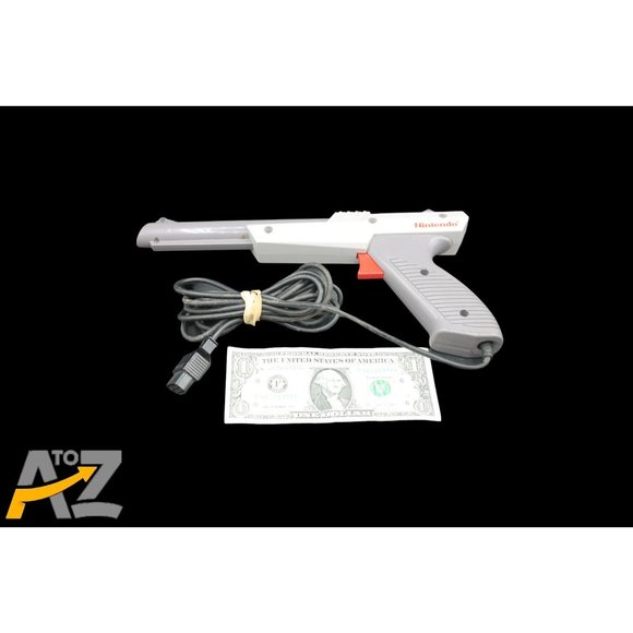 Original Official Zapper Gun NINTENDO NES Gray 1985 Duck Hunt NES-005 - Picture 4 of 12